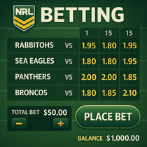 Casinova - NRL Betting - Rugby League